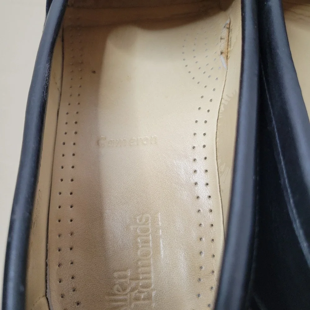 Allen Edmonds Cameron Black Leather Penny Loafers Mens 12 D 42070 Made in USA